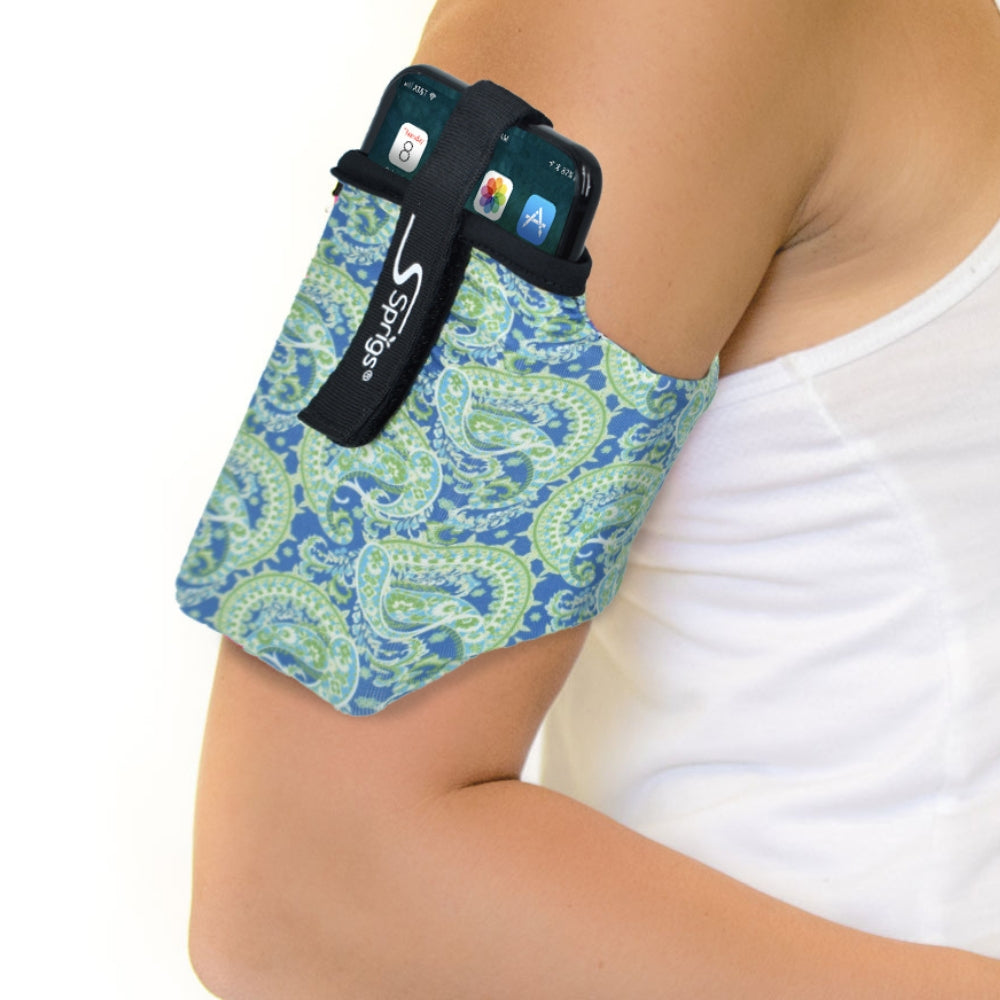 Sprigs Paisley Running Armband Sleeve