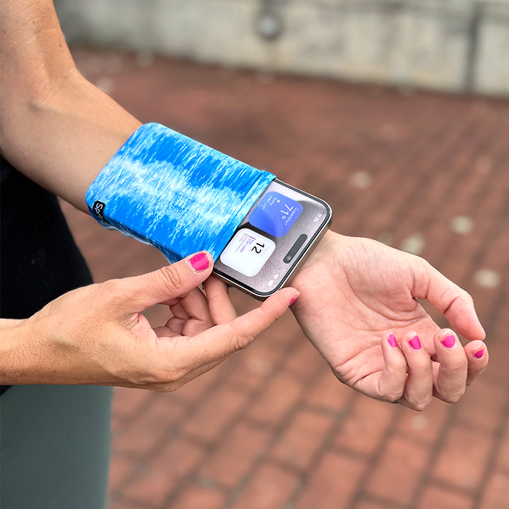 2 Pocket Splash Wrist Wallet