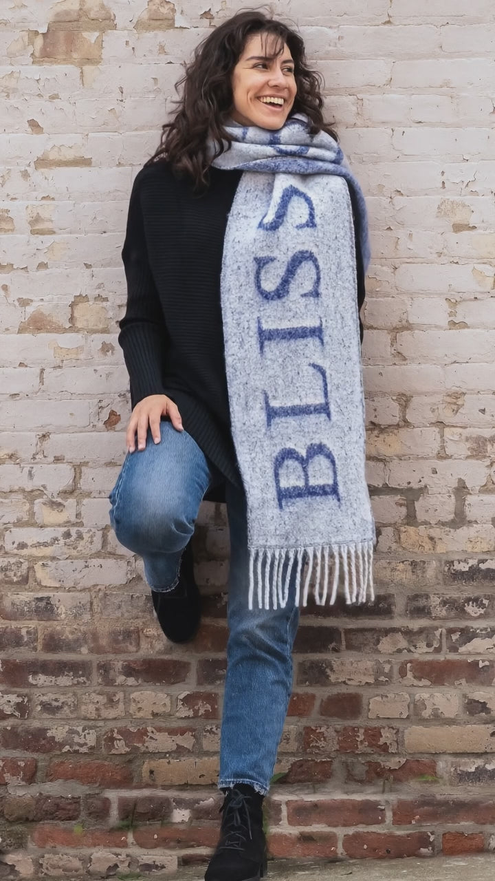 Load video: Oversized Inspiration Scarf