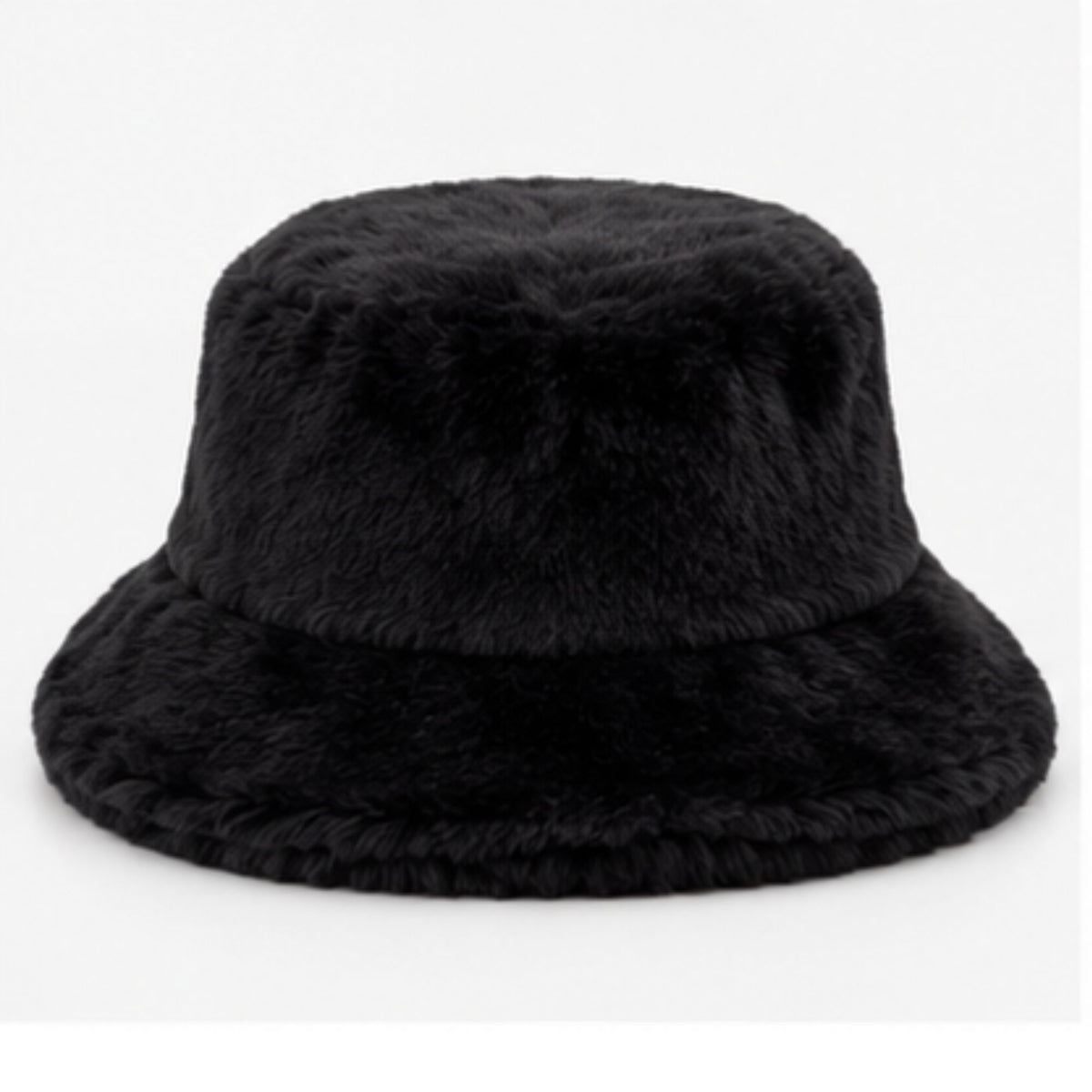 Faux Fur/Velvet Bucket Hat
