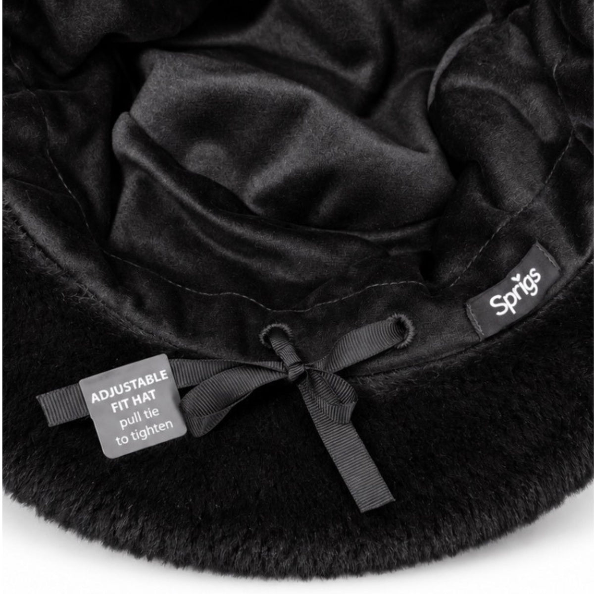 Faux Fur/Velvet Bucket Hat