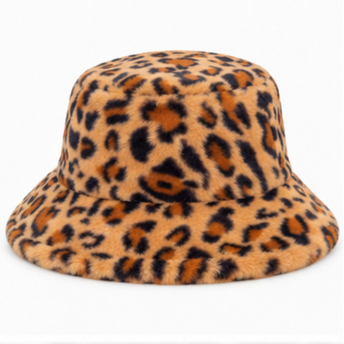 Faux Fur/Velvet Bucket Hat