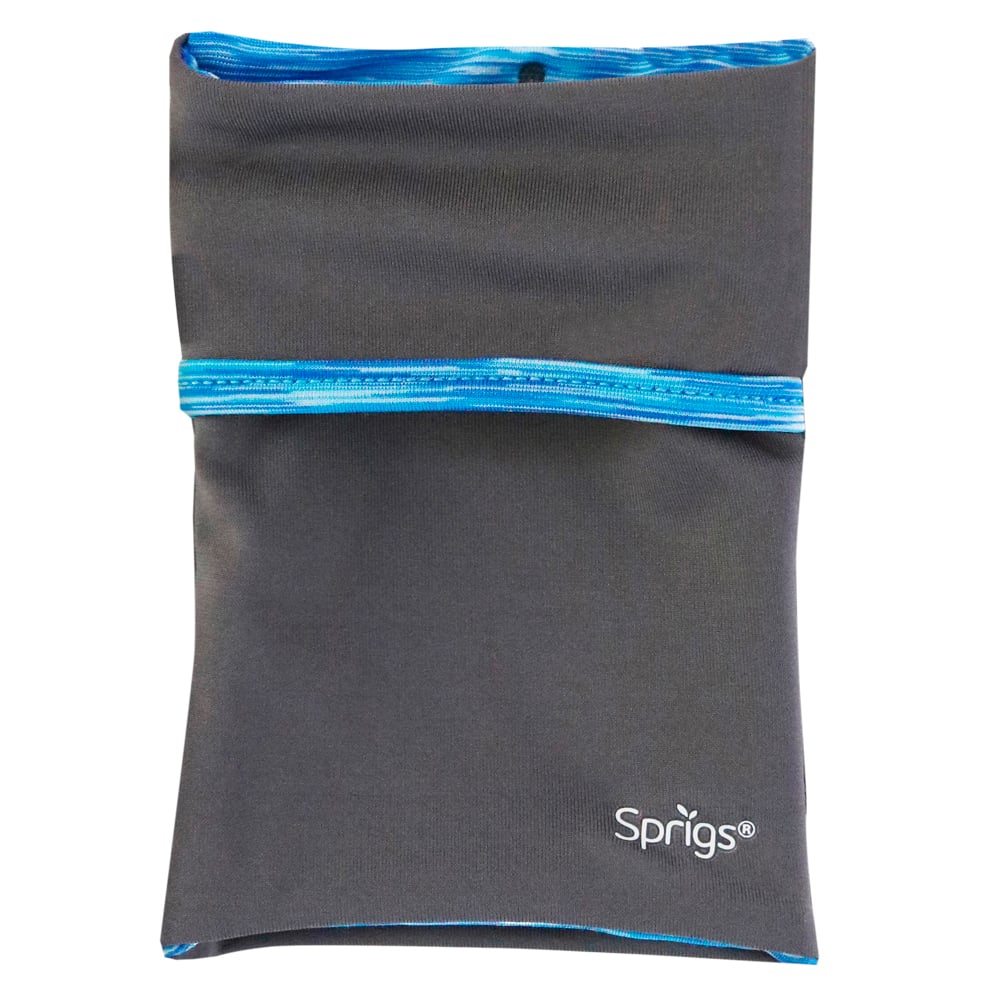 2 Pocket Melange Stripe Wrist Wallet