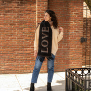 Oversized Inspiration Scarf Love