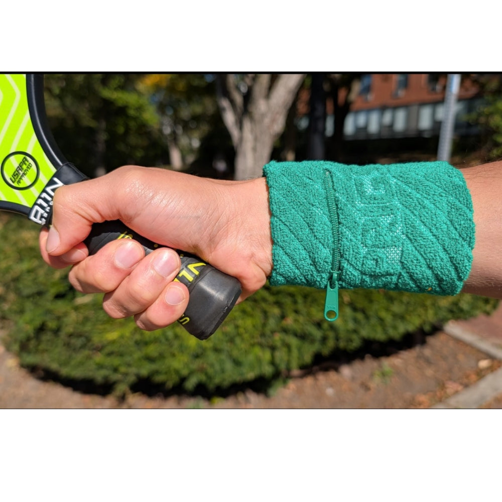 1 Pocket Sweatband Wrist Wallet