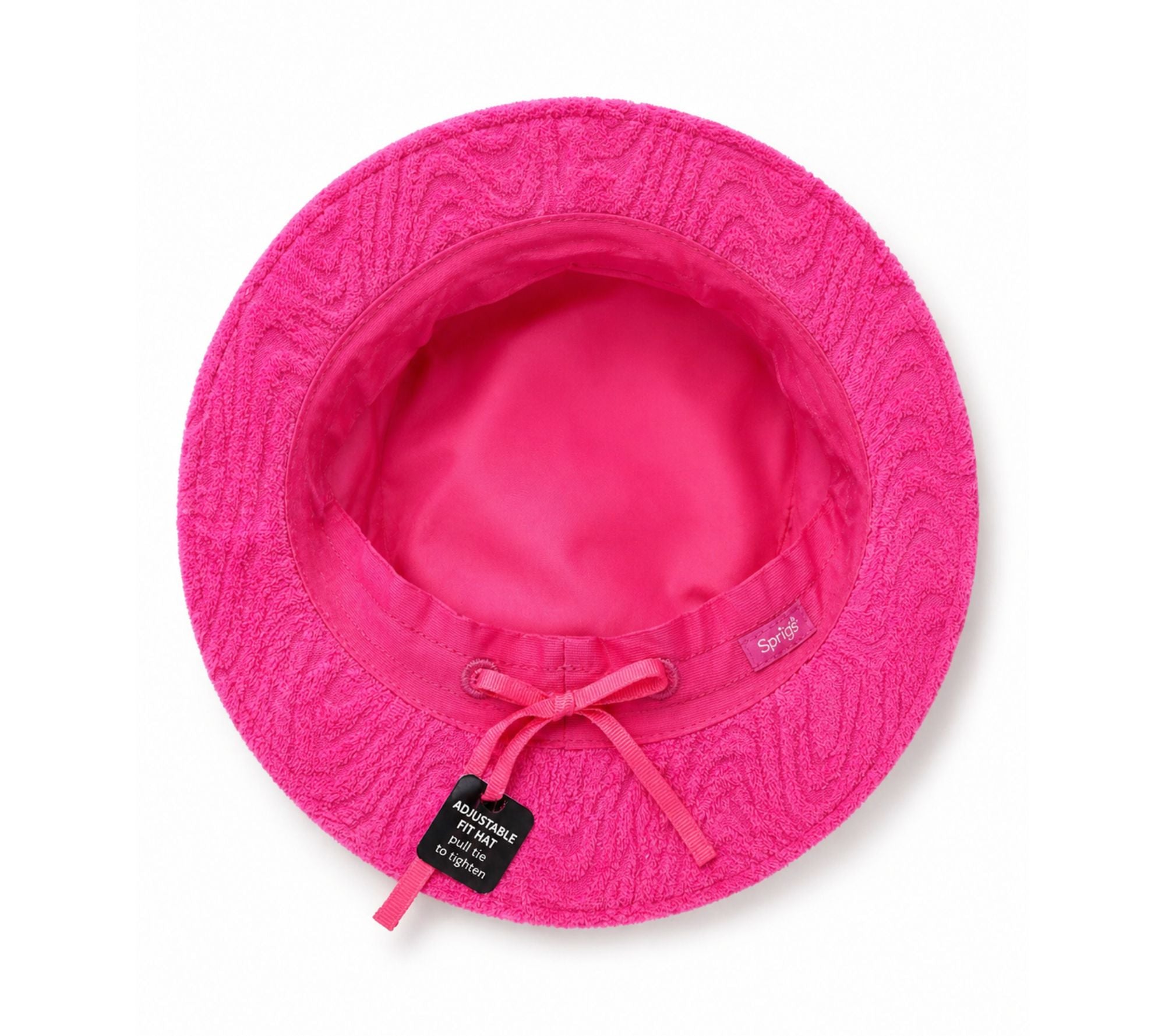 Sprigs Textured Terry Bucket Hat