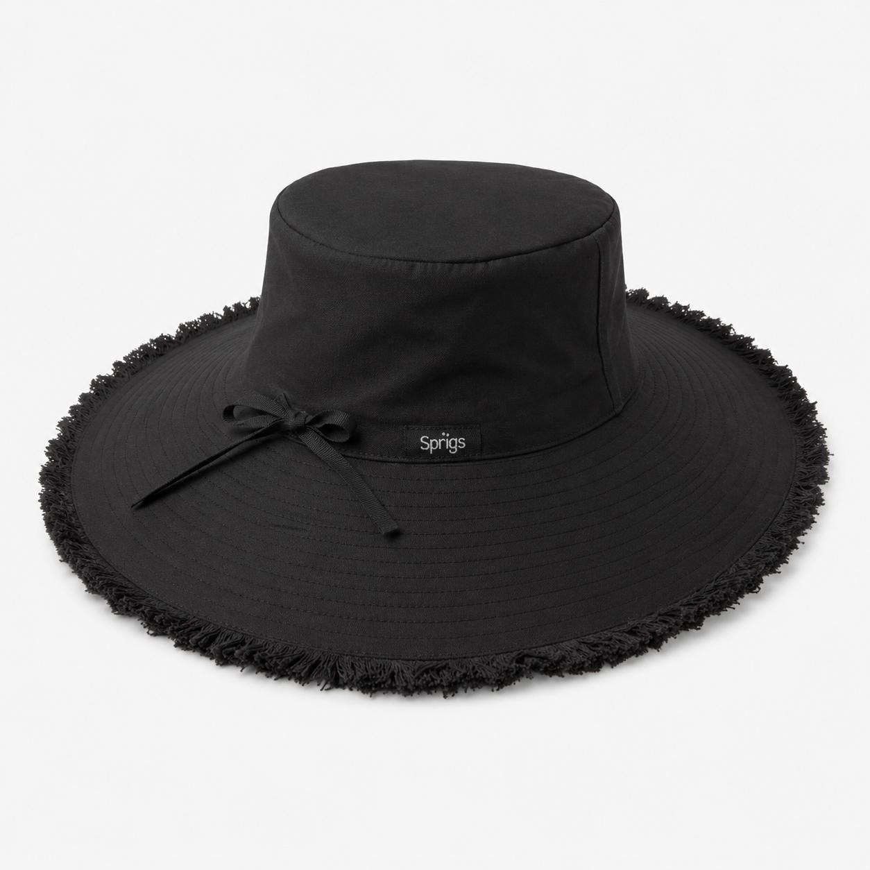 Ikat Reversible Wide Brim Bucket Hat