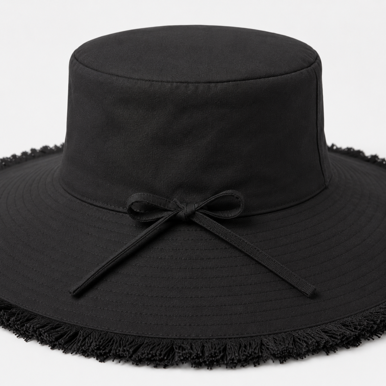 Ikat Reversible Wide Brim Bucket Hat
