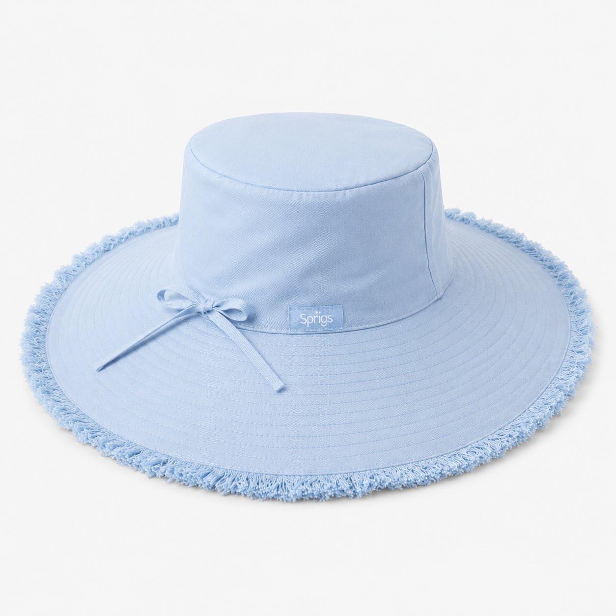 Ikat Reversible Wide Brim Bucket Hat