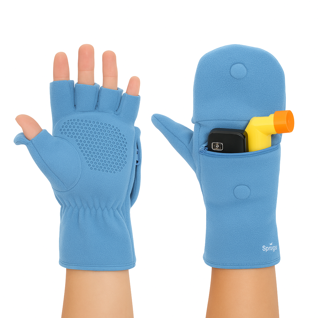 Sprigs Multi Mitt Gloves With Pocket Solid