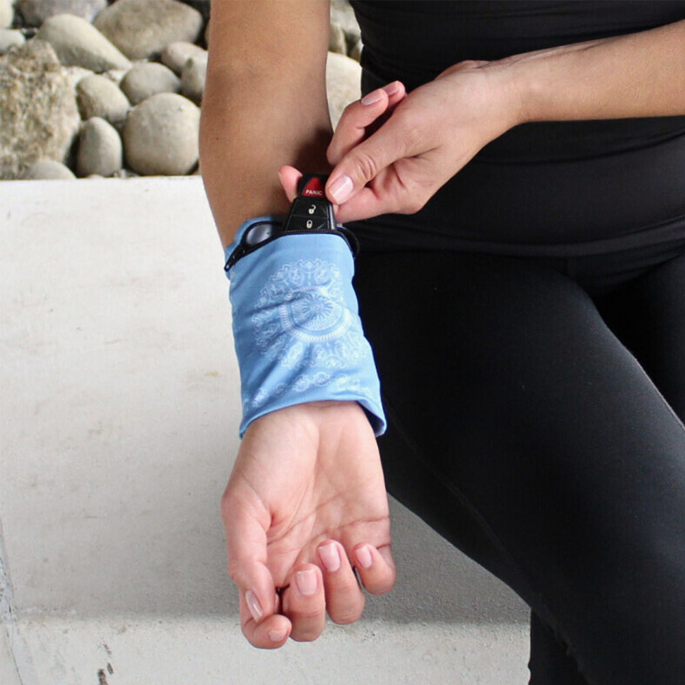 1 Pocket Batik Wrist Wallet