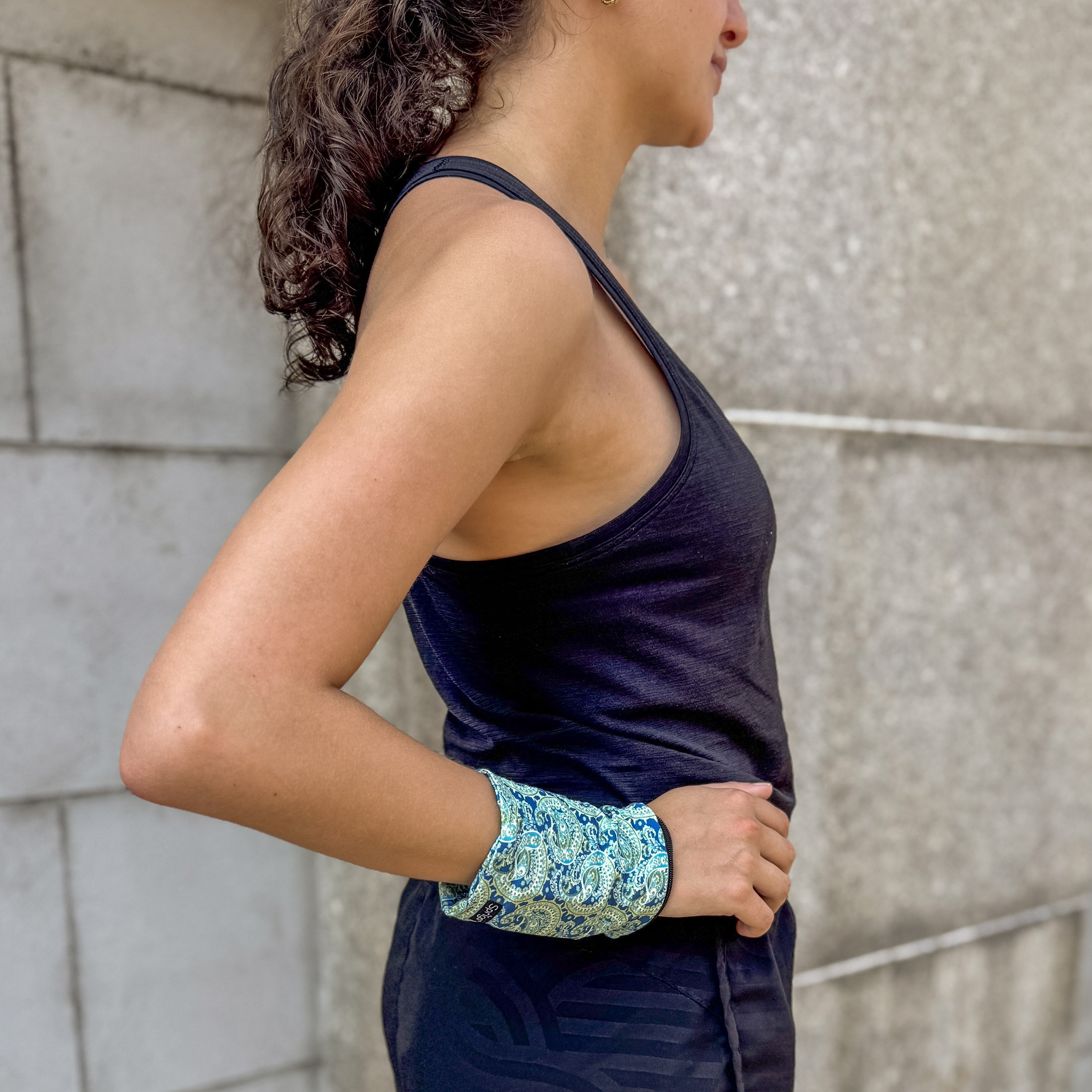 1 Pocket Batik Wrist Wallet