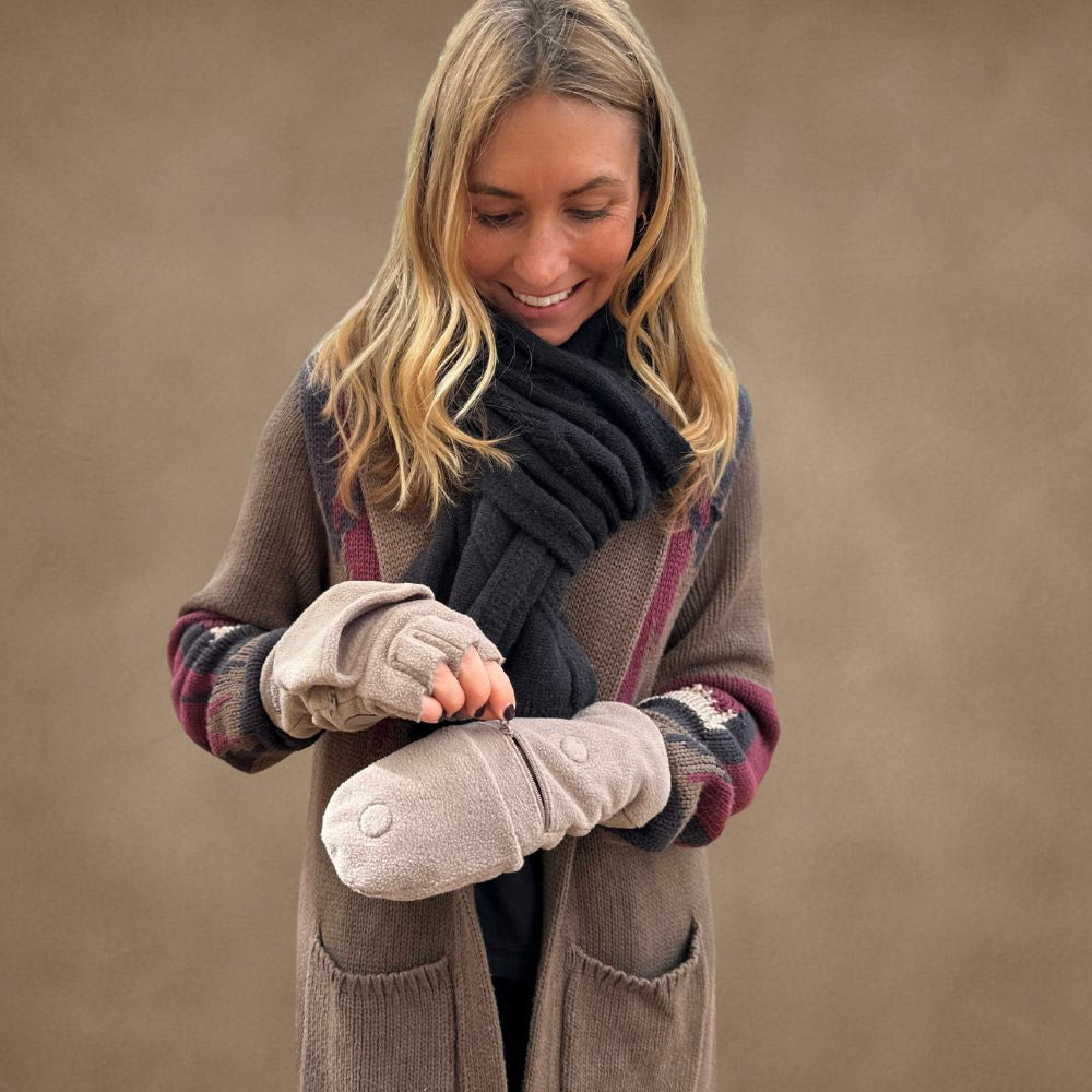 Sprigs Multi Mitt Gloves With Pocket Solid