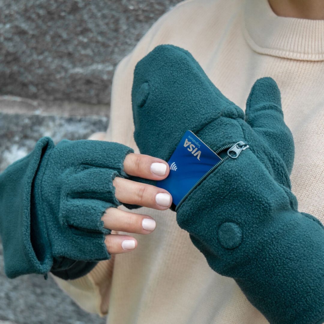 Sprigs Multi Mitt Gloves With Pocket Solid