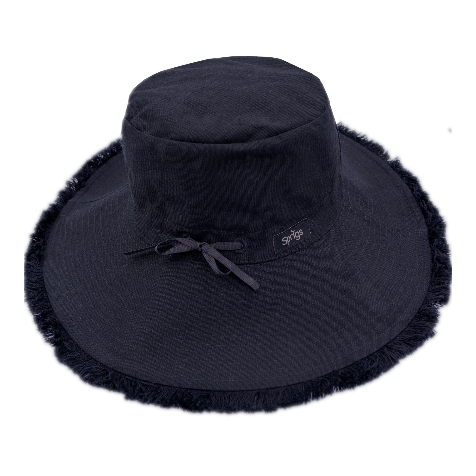 Ikat Reversible Wide Brim Bucket Hat