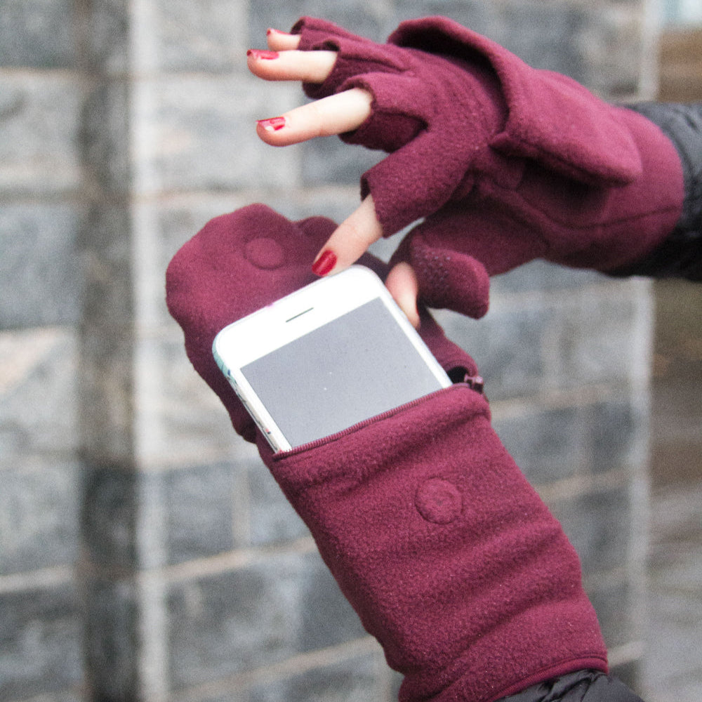 Sprigs Multi Mitt Gloves With Pocket Solid