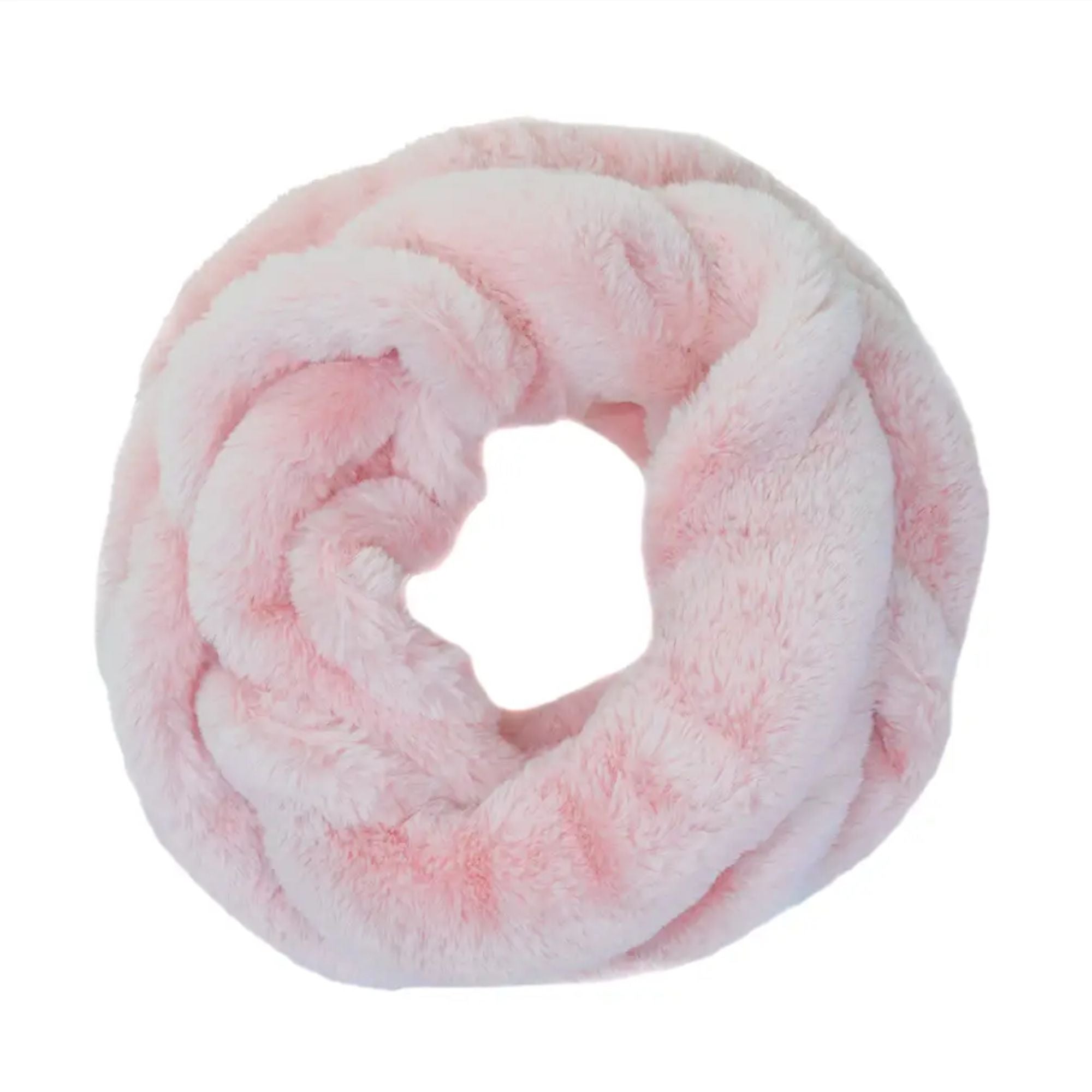 Faux Fur Rabbit Ruffle Scarf