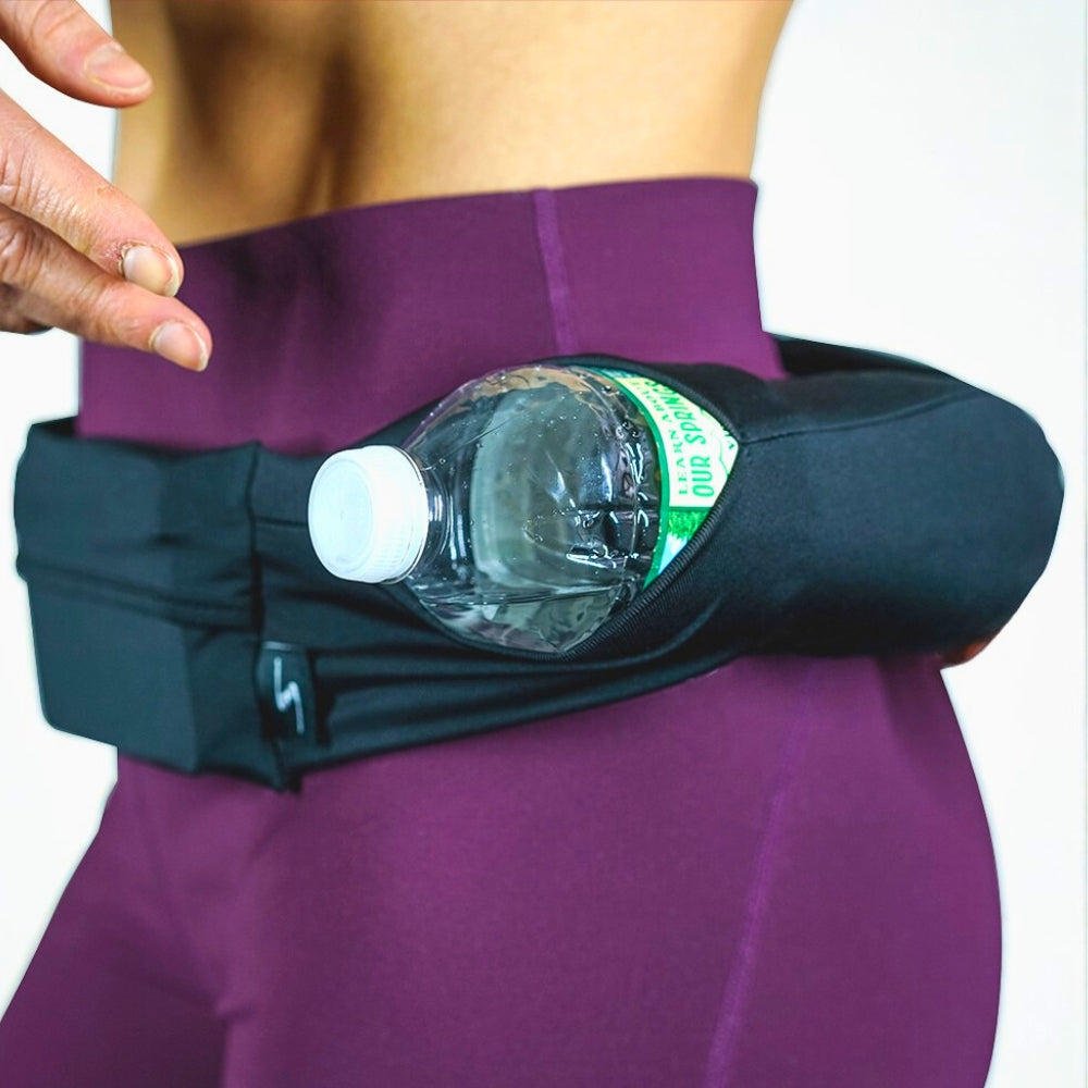 3 Pocket Run Belt Solid