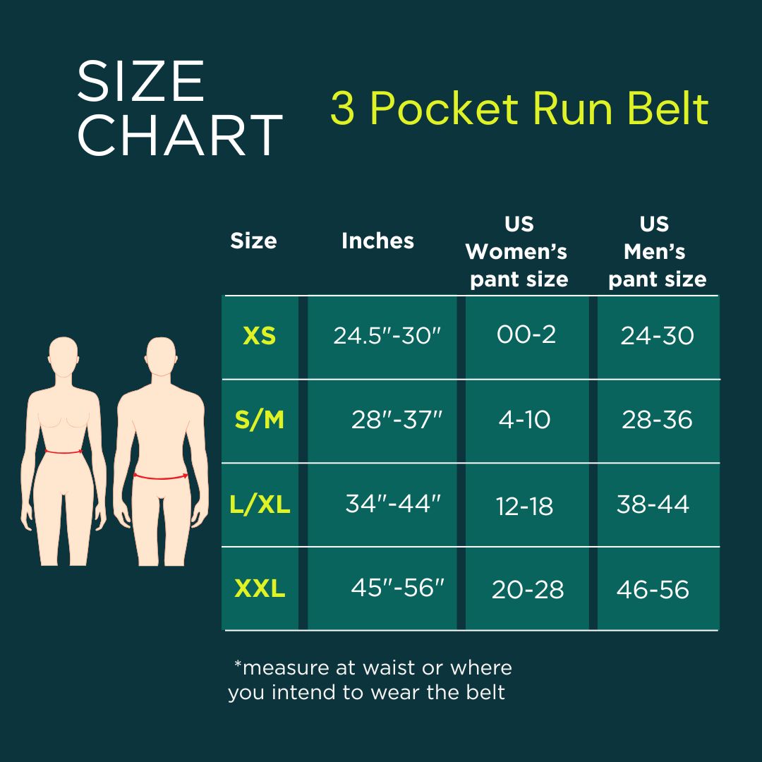 3 Pocket Run Belt Tie Dye
