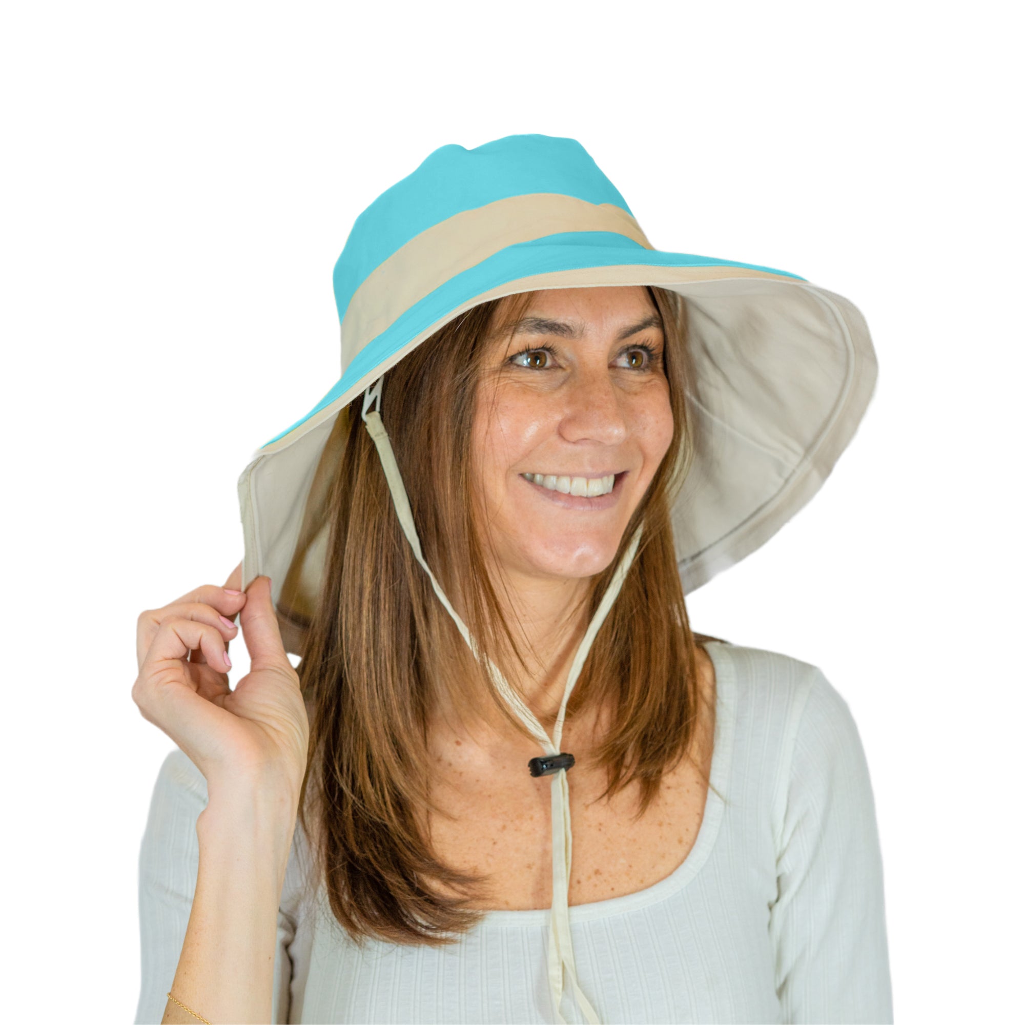 Sprigs Big Brim Hat With Chin Cord