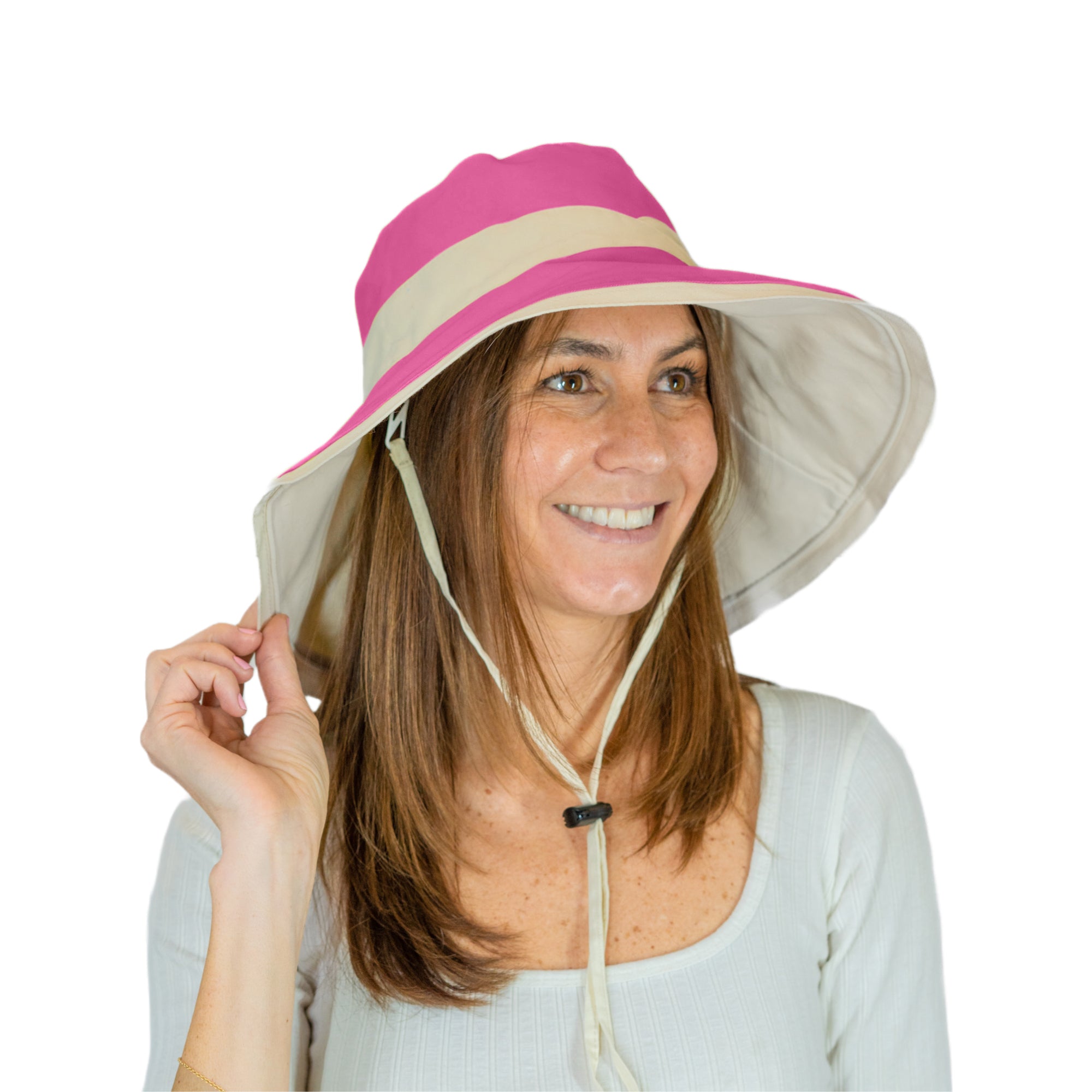 Sprigs Big Brim Hat With Chin Cord