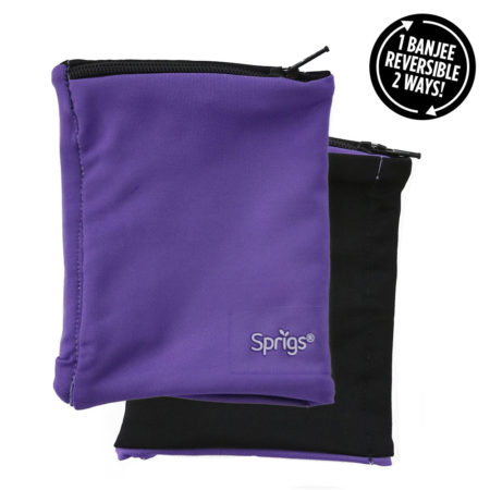 Classic Purple Banjees Wrist Wallet Sprigs
