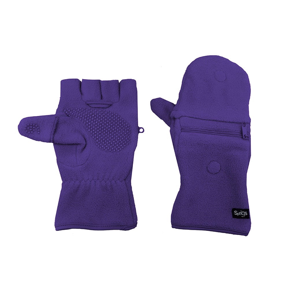 Lefty's Purple With Dots Oven Mitt For The Left Hand