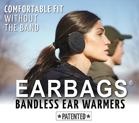 Mohair Earbags Bandless Ear Warmers Ear Muffs with Thinsulate For Men & Women