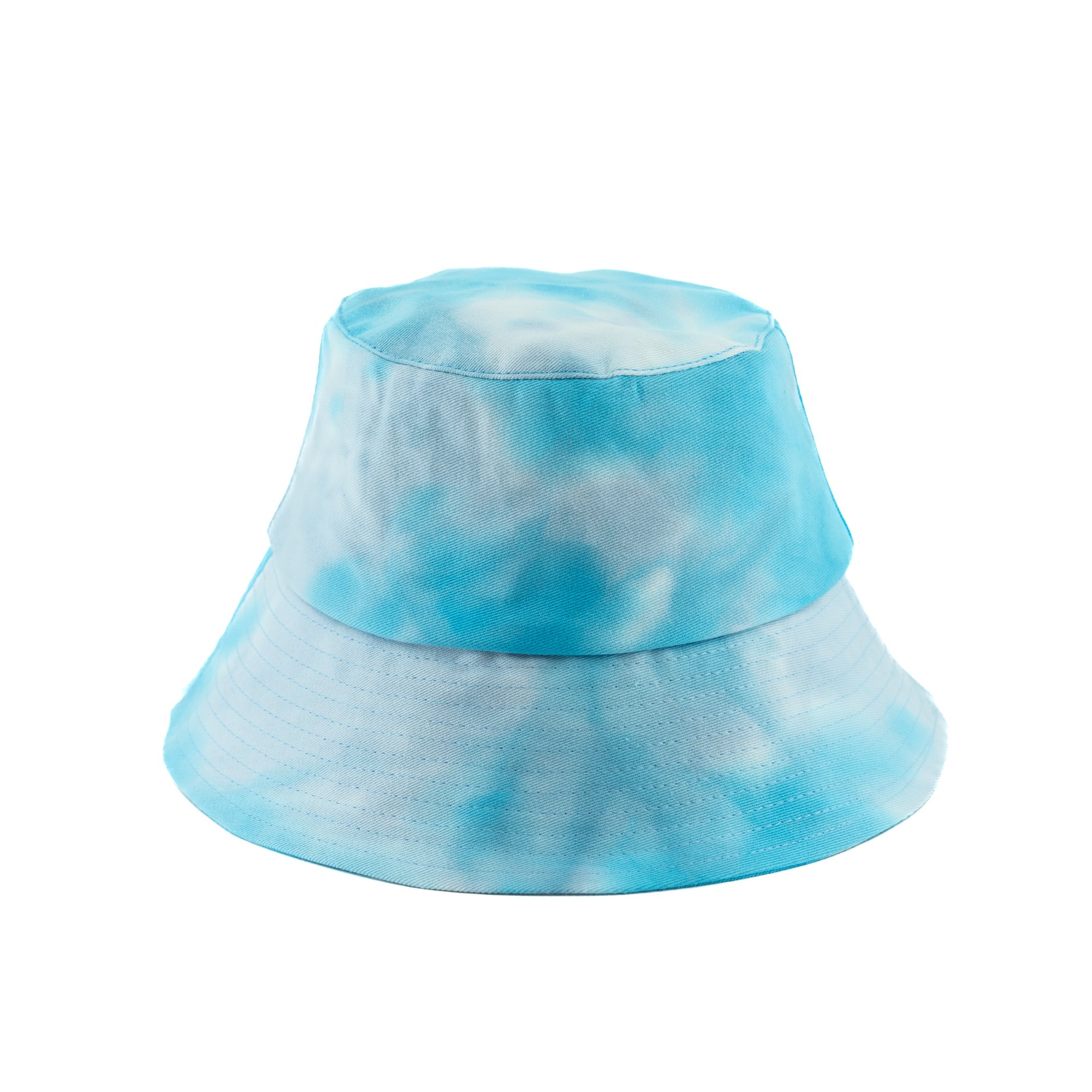 flouris Cute Frog Bucket Hat, Adults Cotton Sun Bucket Hat Tie Dye